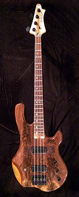 Image of GW Basses DC-2B HRV Bolt On Neck Body Outline