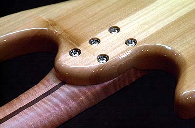 neck heel carving