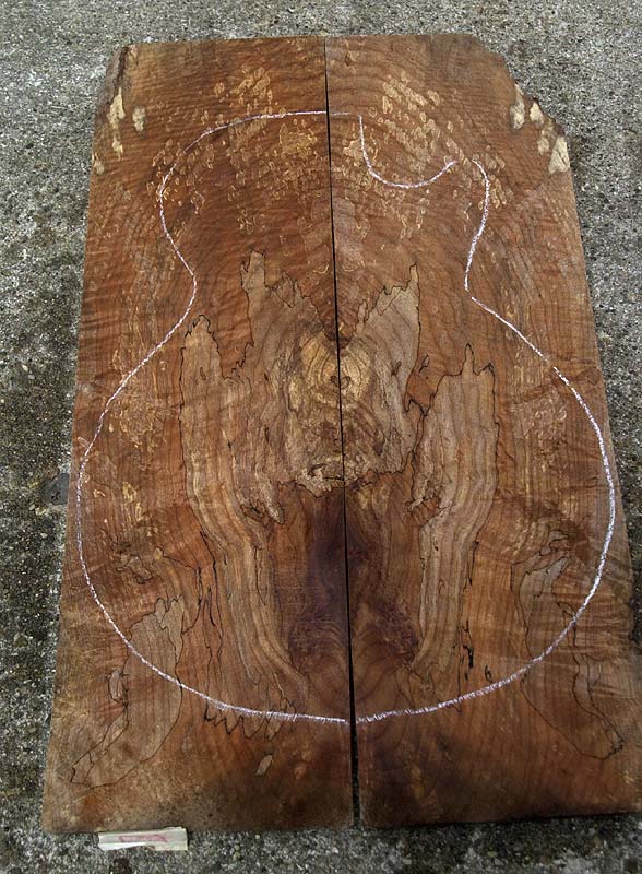 Dark Spalted Maple topset image