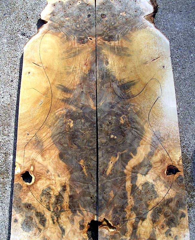 Buckeye Burl Topset 2