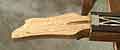 Headstock detail