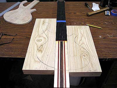 Finished neck blank