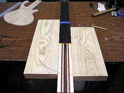 Finished neck blank